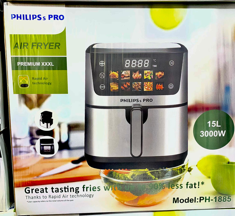 سرخ کن دو المنت بدون روغن 15 لیتر برند فیلیپس مدل philips 1885 3 سرخ کن دو المنت بدون روغن 15 لیتر برند فیلیپس مدل philips 1885 - تصویر 3