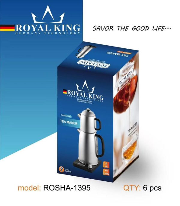 چایساز تمام استیل ایستاده و روهمی رویال کینگ مدل ROSHA-1395