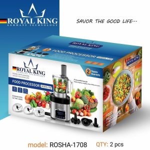 غذاساز چند کاره رویال کینگ مدل ROSHA-1708