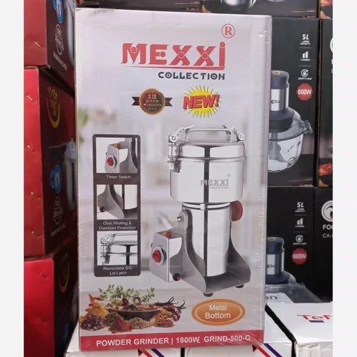 آسیاب گهواره ای صنعتی مکسی مدل GRIND-500-G با ظرفیت 500 گرمی