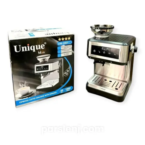 اسپرسو ساز آسیاب‌دار ۲۵ بار یونیک مکس مدل UM-285T