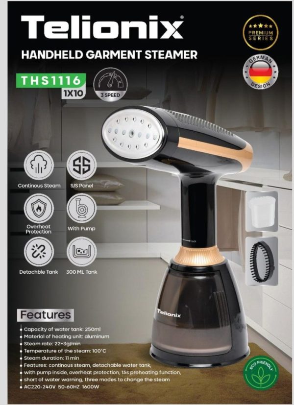 بخارگر دستی تلیونیکس مدل THS1116