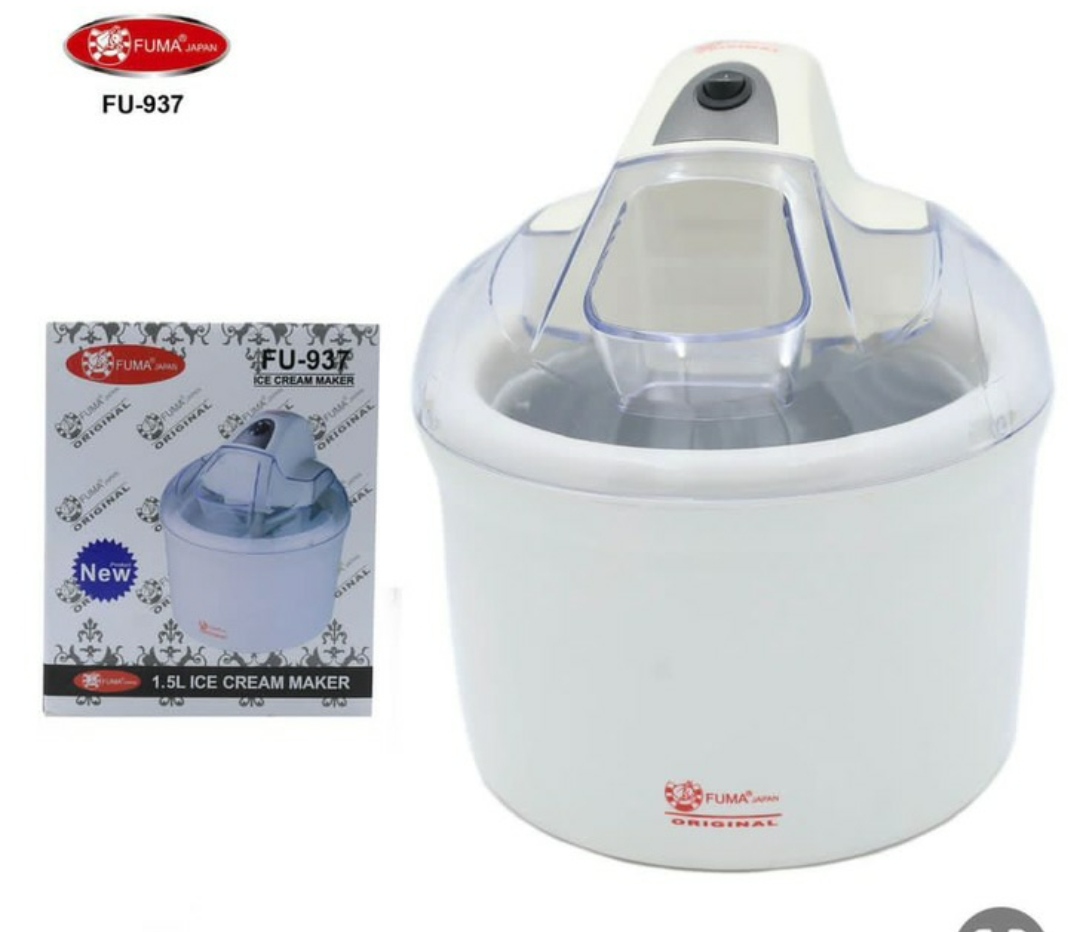 بستنی ساز فوما مدل FU-937 ظرفیت ۱۵۰۰ میلی لیتر