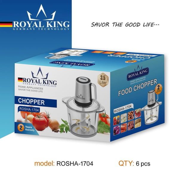 خردکن رویال کینگ  3/5 لیتری مدل ROSHA 1704