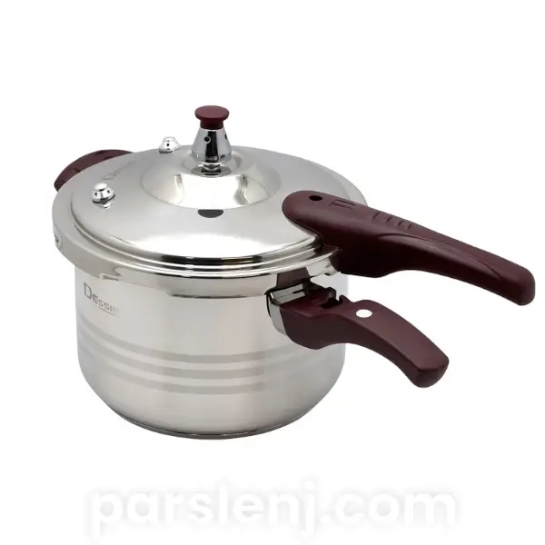 زودپز اجاقی تک دسته استیل دسینی مدل KD9L با ظرفیت 9لیتری