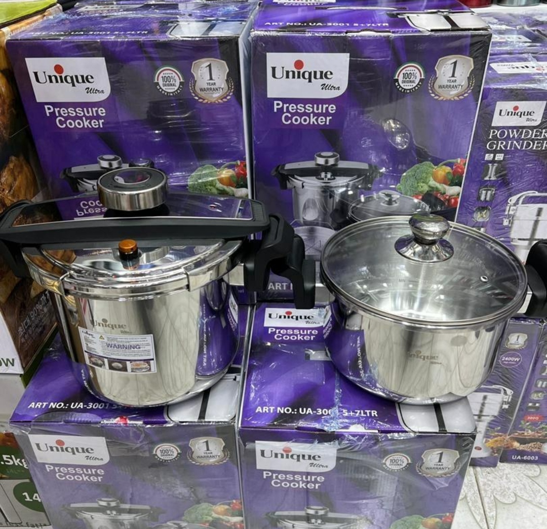 زودپز دوقلوی کلیپسی یونیک 5 و 7 لیتری مدل UA3001 2 زودپز دوقلوی دسینی 5 و 7 لیتری کلیپسی مدل 2025