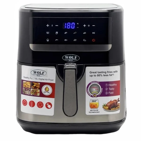 سرخ کن بدون روغن ده لیتری ولف مدل WF2441 با توان 3400 وات