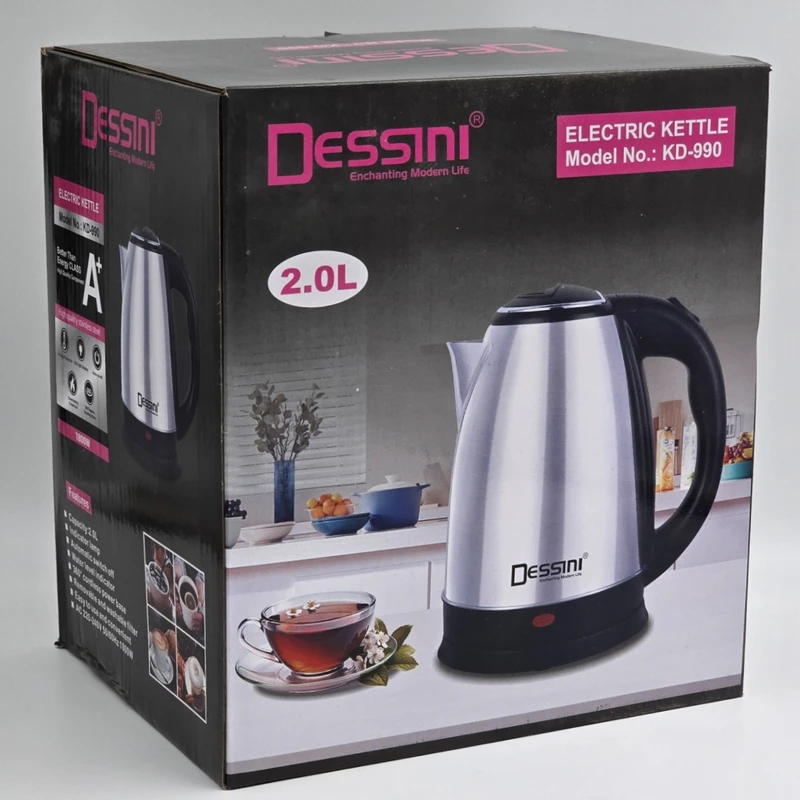 کتری برقی دسینی استیل KD990 2 کتری برقی دسینی استیل KD990