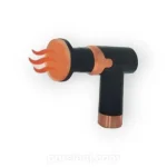 ماساژور تفنگی حرارتی MASSAGE GUN JY-760 PLUSماساژور تفنگی حرارتی MASSAGE GUN JY-760 PLUS